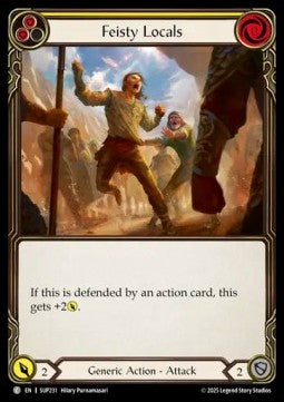 Feisty Locals (Yellow) (Regular) - Super Slam (Common) [SUP-231]