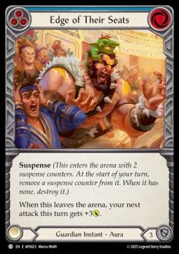 Edge of Their Seats (Blue) (Regular) - Armory Deck: Pleiades (Common) [APS-023]