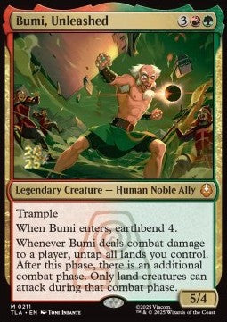 Bumi, Unleashed - Magic: The Gathering | Avatar: The Last Airbender: Promos (Mythic) [PTLA-211]