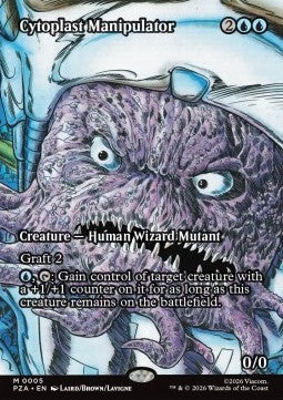Cytoplast Manipulator - Teenage Mutant Ninja Turtles: Source Material Cards (Mythic) [PZA-5]