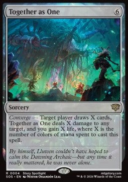 Together as One - Secrets of Strixhaven (Rare) [SOS-4] – Cryptic Cabin TCG