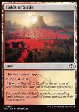 Fields of Strife - Secrets of Strixhaven (Common) [SOS-255] – Cryptic ...