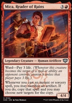 Mica, Reader of Ruins - Secrets of Strixhaven (Uncommon) [SOS-124 ...