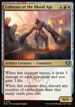 Colossus of the Blood Age - Secrets of Strixhaven (Uncommon) [SOS-181 ...