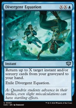 Divergent Equation - Secrets of Strixhaven (Uncommon) [SOS-43 ...