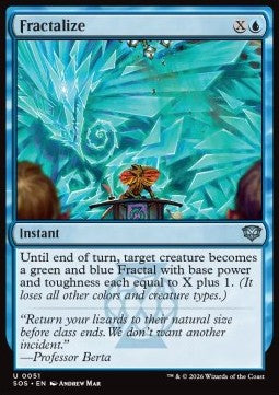 Fractalize - Secrets of Strixhaven (Uncommon) [SOS-51] – Cryptic Cabin TCG