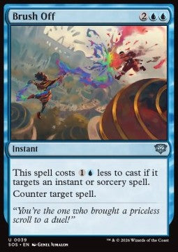 Brush Off - Secrets of Strixhaven (Uncommon) [SOS-39] – Cryptic Cabin TCG