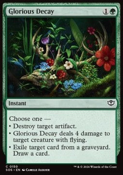 Glorious Decay - Secrets of Strixhaven (Common) [SOS-150] – Cryptic ...