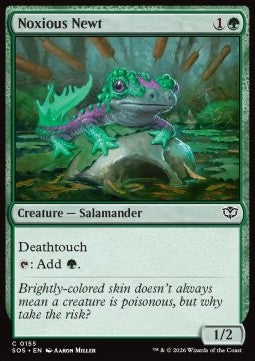 Noxious Newt - Secrets of Strixhaven (Common) [SOS-155] – Cryptic Cabin TCG