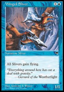Winged Sliver - Tempest (Common)