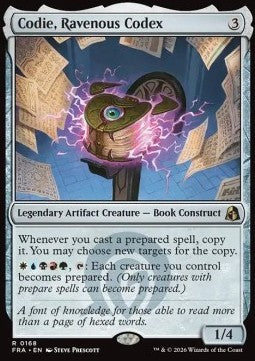Codie, Ravenous Codex